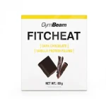 Proteínová čokoláda Fitcheat - GymBeam (horká čokoláda vanilka, 80 g) (30539-7-80g-darkchocolatevanilla)
