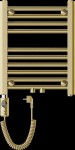 MEXEN/S - Mars radiátor + vykurovacia tyč 500 x 400 mm, 300 W, zlatá W110-0500-400-2300-50