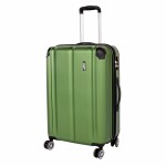 Sada cestovných kufrov Travelite City 4w S,M,L Green – súprava 3 kufrov