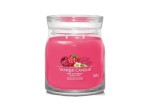 Yankee Candle Signature Red Raspberry stredný pohár 368g / doba horenia až: 50 h (5038581125077)