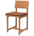 Ferm Living Podsedák Align Brown Clay 40 × 40 cm