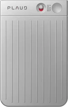 PLAUD Note zlatá / Diktafón / AI prepis / Bluetooth / Wi-Fi / 64GB pamäť (Plaud AI Note Silver)