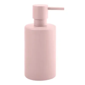 Spirella TUBE-Matt matne ružový / Dávkovač mydla / Keramika / 300 ml