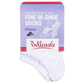 Dámské nízké ponožky model 15436420 INSHOE SOCKS bílá - Bellinda