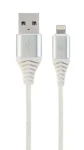 Gembird CC-USB2B USB-A - Lightning 1m biela (CC-USB2B-AMLM-1M-BW)