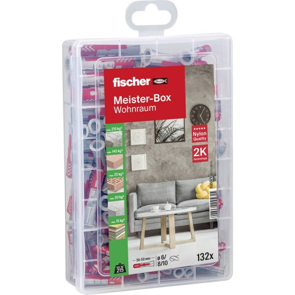 Fischer DUOPOWER box s výberom hmoždiniek 535971 1 ks; 535971