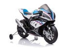 Mamido Detská elektrická motorka BMW HP4 Race JT5001 biela