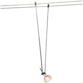 SLV TENSEO TELESKOP systém nízkonapäťových lankových svetiel GX5.3 chróm; 139082