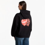 Mikina Carhartt WIP W' Hooded Hartt Case Sweat Black M