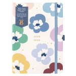 Busy B Týždenný diár Busy Life Floral 2025/26