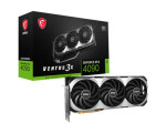 MSI GeForce RTX 4090 Ventus 3X E OC 24GB / 2235 - 2565 MHz / 24GB GDDR6 / 384-bit / 2x HDMI + 2x DP / (16) (RTX 4090 VENTUS 3X E 24G OC)