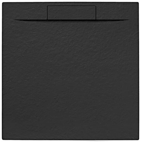 Sprchová vanička štvorcová SAT Fusion 90x90 cm liaty mramor Grafito SATFU9090G SATFU9090G
