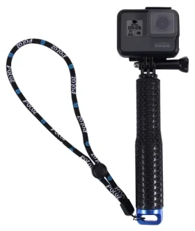 Puluz PU150 čierna / Selfie tyč / kov/plast / 49 cm / pre GoPro, DJI, Insta360 (PU150)