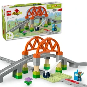 LEGO® DUPLO® Town 10426 Železničný most a koľaje - rozširujúca sada