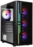 Bitfenix Apollo čierna / Skriňa / ATX / 3x USB 3.0 + USB 2.0 / 4X 120mm FRGB fan / tvrdené sklo / bez zdroja (BFC-APL-300-KKGXP-4F)
