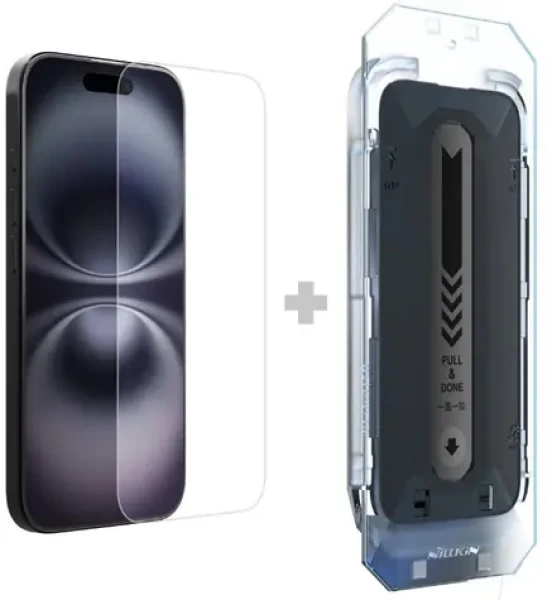Nillkin Tvrdené Sklo 0.2mm H+ PRO 2.5D pre Apple iPhone 16 (s aplikátorom) (57983122947)