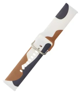 Hurtel Silikónový remienok Moro vzor 1, 45/46/47 mm / Remienok / Samsung Galaxy Watch / Maskáčový vzor