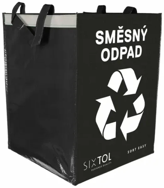 SIXTOL SORT Easy MIXED / Taška na triedený odpad / 30x30x40cm / 36l (SX4209)