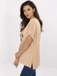 Blúzka CLM BZ 1701.81 camel L/XL