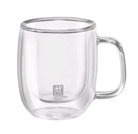 Zwilling Sorento PLUS 80 ml 2 ks / sada 2 pohárov na espresso / Borosilikátové dvojité sklo (39500-110-0)