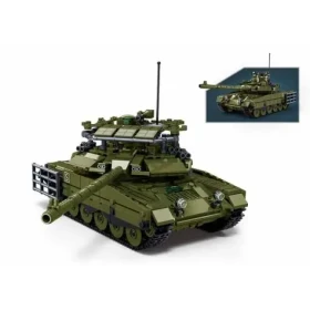 Sluban Model Bricks M38-B1377 Tank T-90M-S 1:35