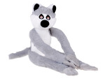 Mamido Plyšový lemur s prísavkami 45 cm