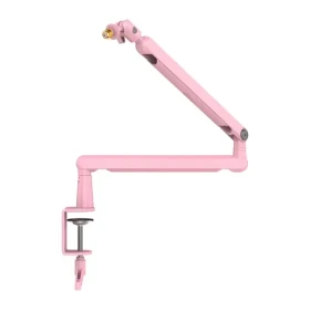 FIFINE BM88 ružová / Stolový stojan pre mikrofón / kovový / C-svorka / dĺžka ramena 706 mm (BM88 Pink)