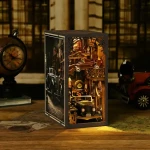 2Kids Toys 3D skladačka Zarážka na knihy Miniatúra domčeka Vintage auta