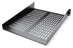 StarTech Polica do racku 2U čierna / Polica do racku / 19" / nosnosť 22,6 kg / hĺbka 55,9 cm (CABSHELF22V)