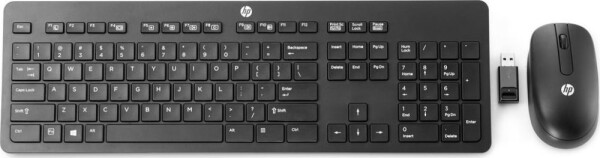 HP HP 803844-211 klawiatura Dołączona myszka RF Wireless Węgierski Čierny