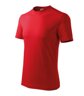 Ťažké unisex tričko červené M