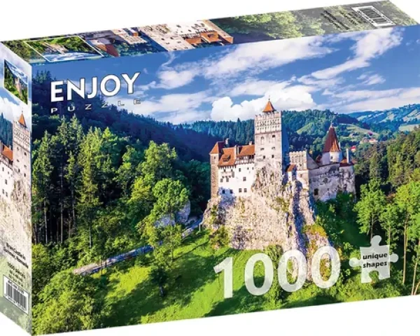 ENJOY Puzzle Branský hrad v lete, Rumunsko