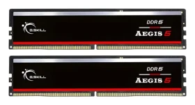 G.Skill Aegis 5 čierna 64GB (2x 32GB) 5600MHz/DDR5/CL36/DIMM/1,25V/XMP 3.0/ AMD EXPO (F5-5600J3636D32GX2-IS)
