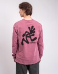 Gramicci Running Man L/S Tee Pigment Dyed RED PIGMENT XL