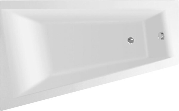 AQUALINE - METUJE vaňa 160x100x42cm, ľavá, biela G2610