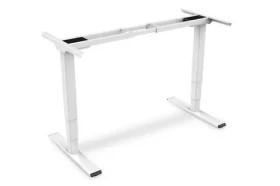 Digitus DA-90433 biela / Rám stola / Elektricky nastaviteľný / 62-127 cm / DualMotor / nosnosť 100 kg (DA-90433)
