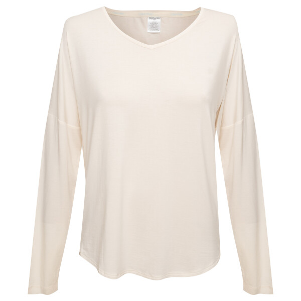 Dámske tričko s dlhým rukávom QS6143E - Calvin Klein L