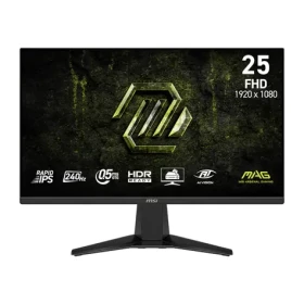 24.5" MSI MAG 255F X24 čierna / IPS / FHD / 0.5ms / 1000.1 / 300cd-m2 / HDMI + DP / VESA (MAG 255F X24)