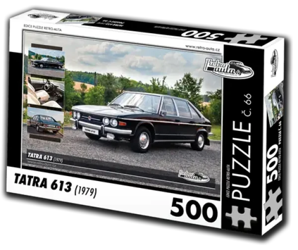 RETRO-AUTA Puzzle č. 66 Tatra 613 (1979)