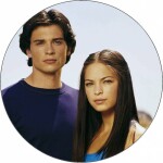 Jedlý papier Smallville Clark a Lana Lang 19,5 cm - Pictu Hap - Pictu Hap
