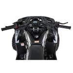 Mamido Detská benzínová štvorkolka RamiGO MONSTER 200CC čierno-biela