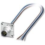 Flush-type connector SACC-SQ-M12MS-5CON-20/0,5 1441642 Phoenix Contact; 1441642