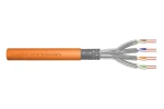 Digitus CAT 7 S/FTP / Inštalačný kábel / 500 m / AWG 23/1 / B2ca / oranžová (DK-1745-VH-5)
