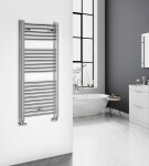 AQUALINE - ALYA vykurovacie teleso rovné 500x1110, chróm LLR102