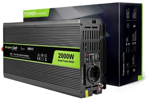 Green Cell 12V/230V 2000W/4000W (INV11)