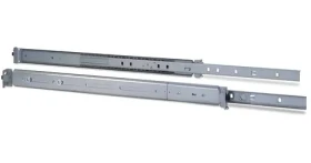 Inter-tech 18" 455 mm strieborná / Teleskopické lyžiny / 19" rack / hĺbka 500-800 mm / nosnosť 30 kg (88887220)