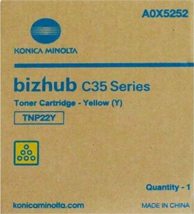 Konica Minolta TNP-22 Yellow Originál (A0X5252)