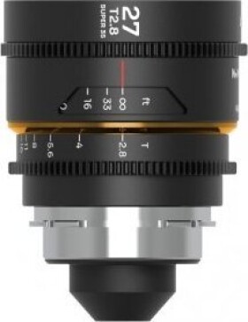 Venus Optics Objektív Venus Optics Laowa Nanomorph 27 mm T2,8 1,5X S35 Amber do Arri PL/Canon EF