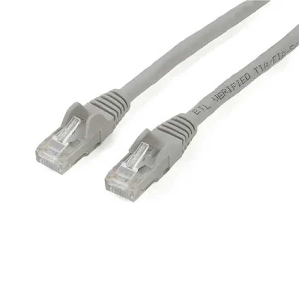 StarTech šedá / Patch kábel UTP Cat6 / 2 m / RJ-45 / PoE (N6PATC2MGR)