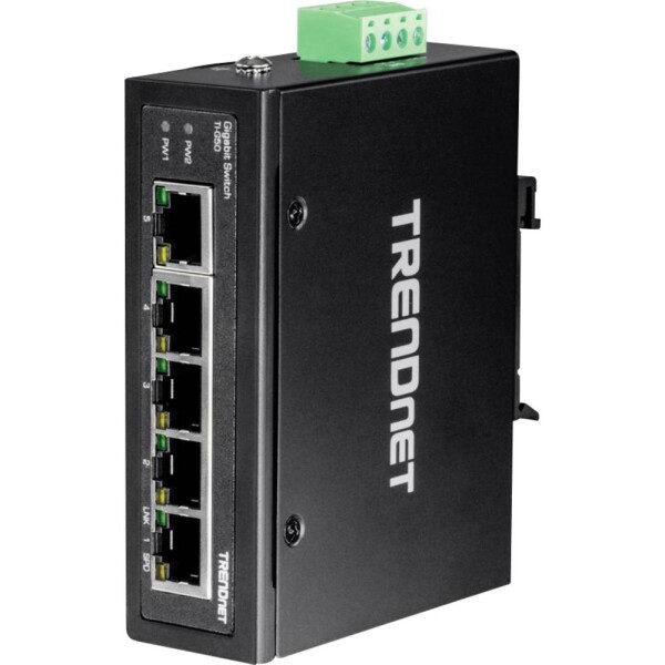 TrendNet TI-G50 priemyselný ethernetový switch; 21.22.1185